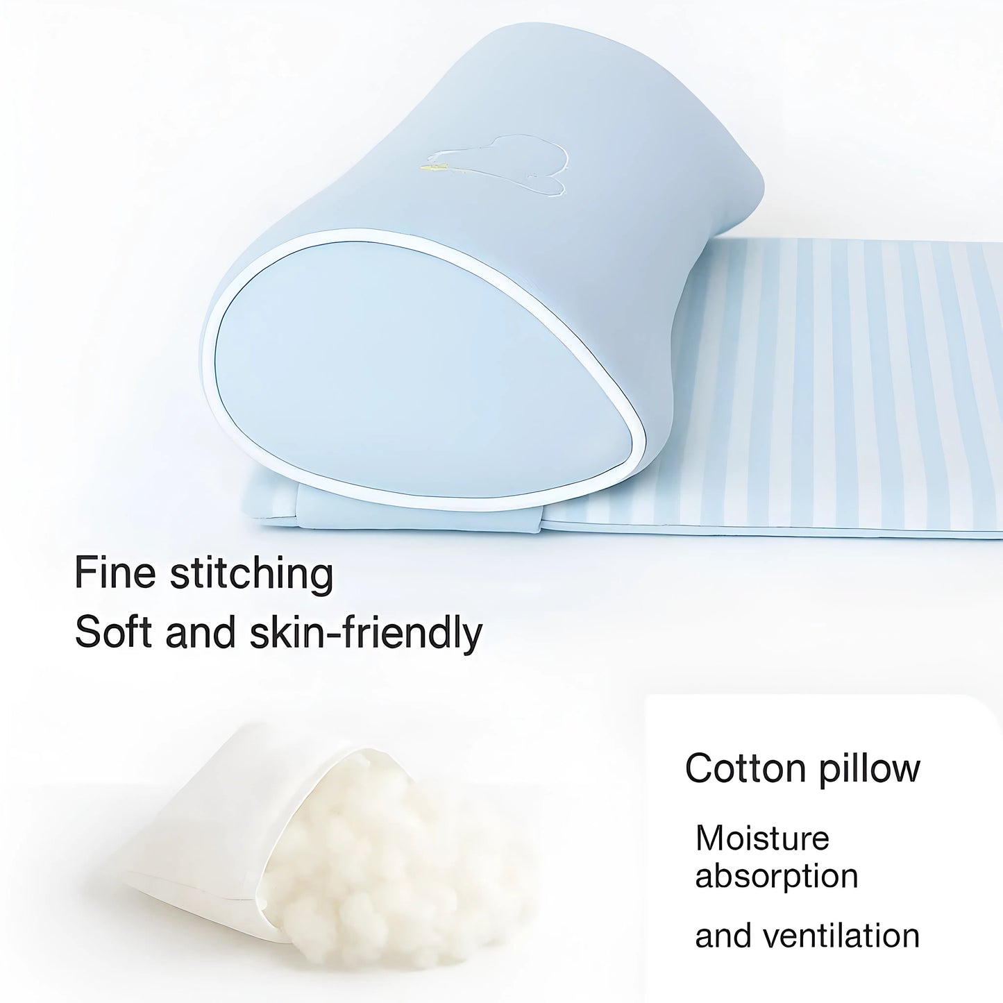 “BabyCare Head Support Pillow – Prevent Flat Head Syndrome”