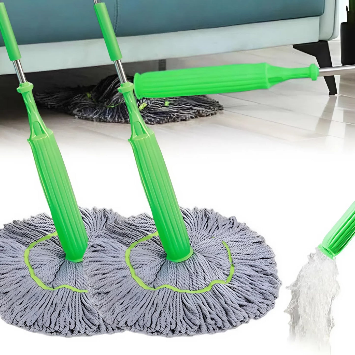 Self-twisting Water Rotating Mop