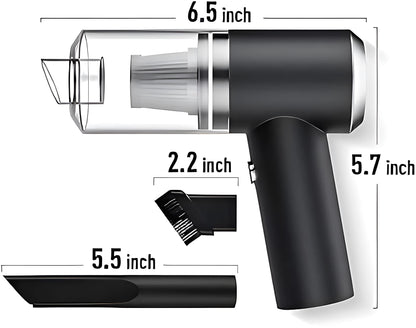 PowerClean 2-in-1 Air Duster & Mini Vacuum cleaner