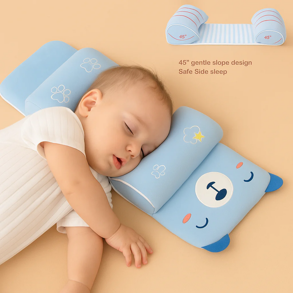 “BabyCare Head Support Pillow – Prevent Flat Head Syndrome”